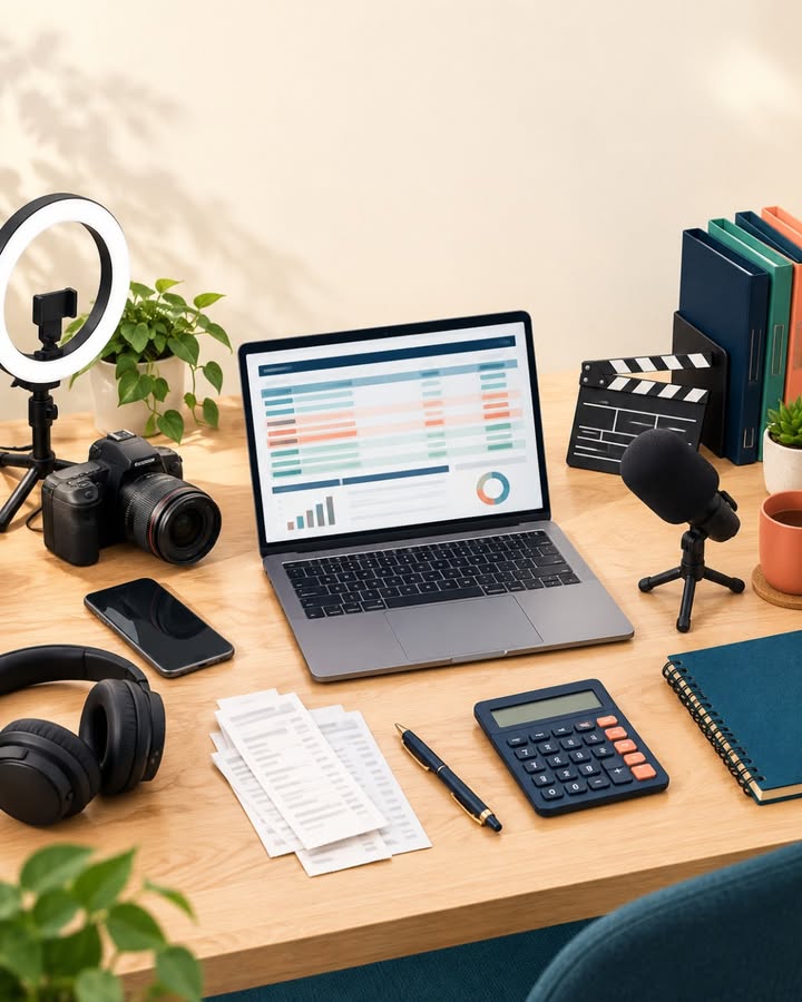 Tax Tip for Creators: Don’t wait until tax season to organize your money. Track every…